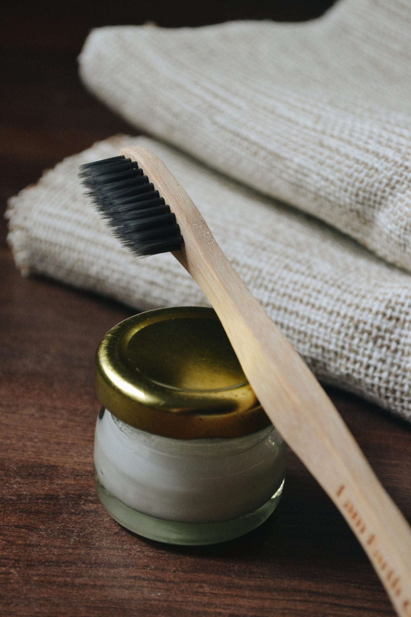 Brosse à dents en bambou - Charbon