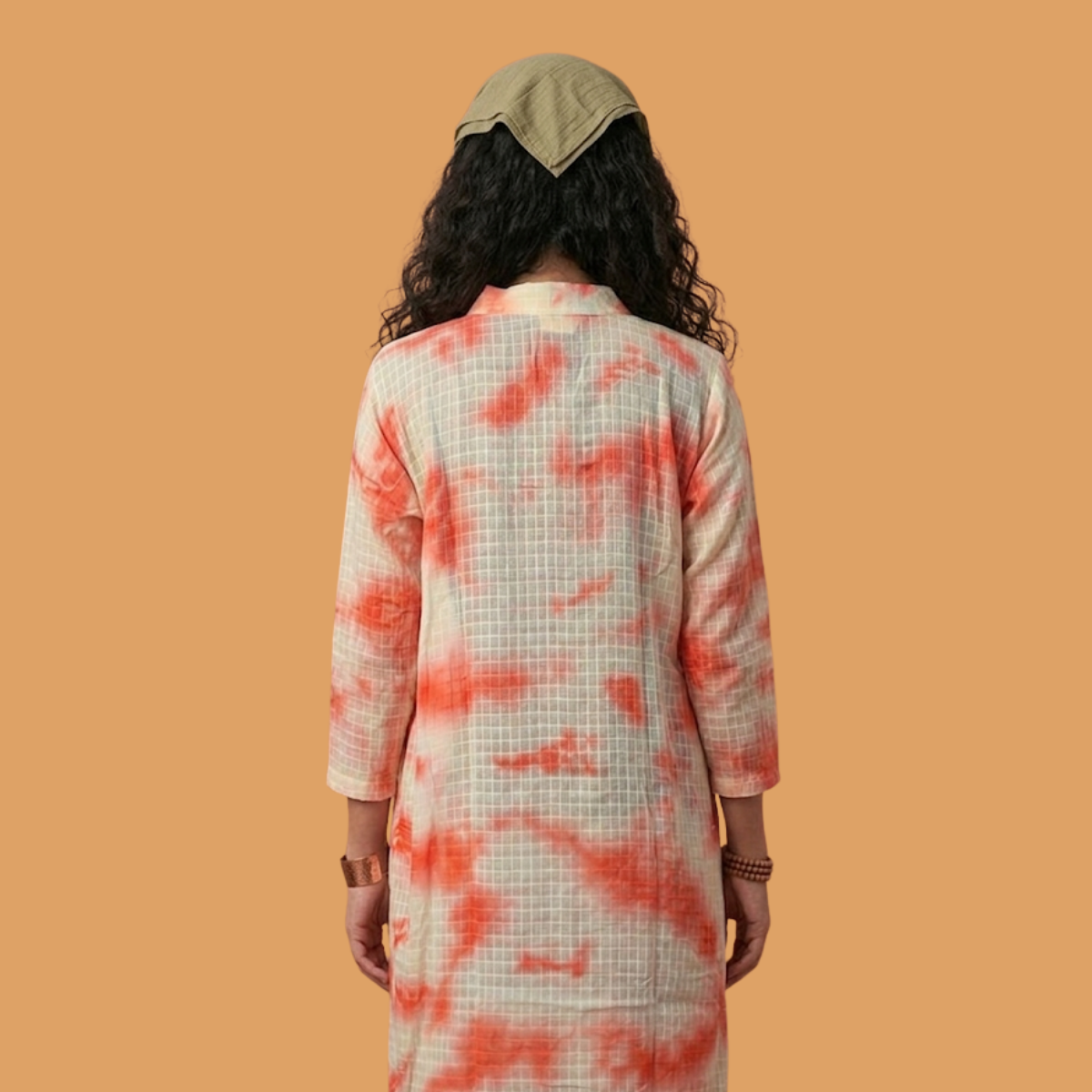 Cotton Shibori Dress