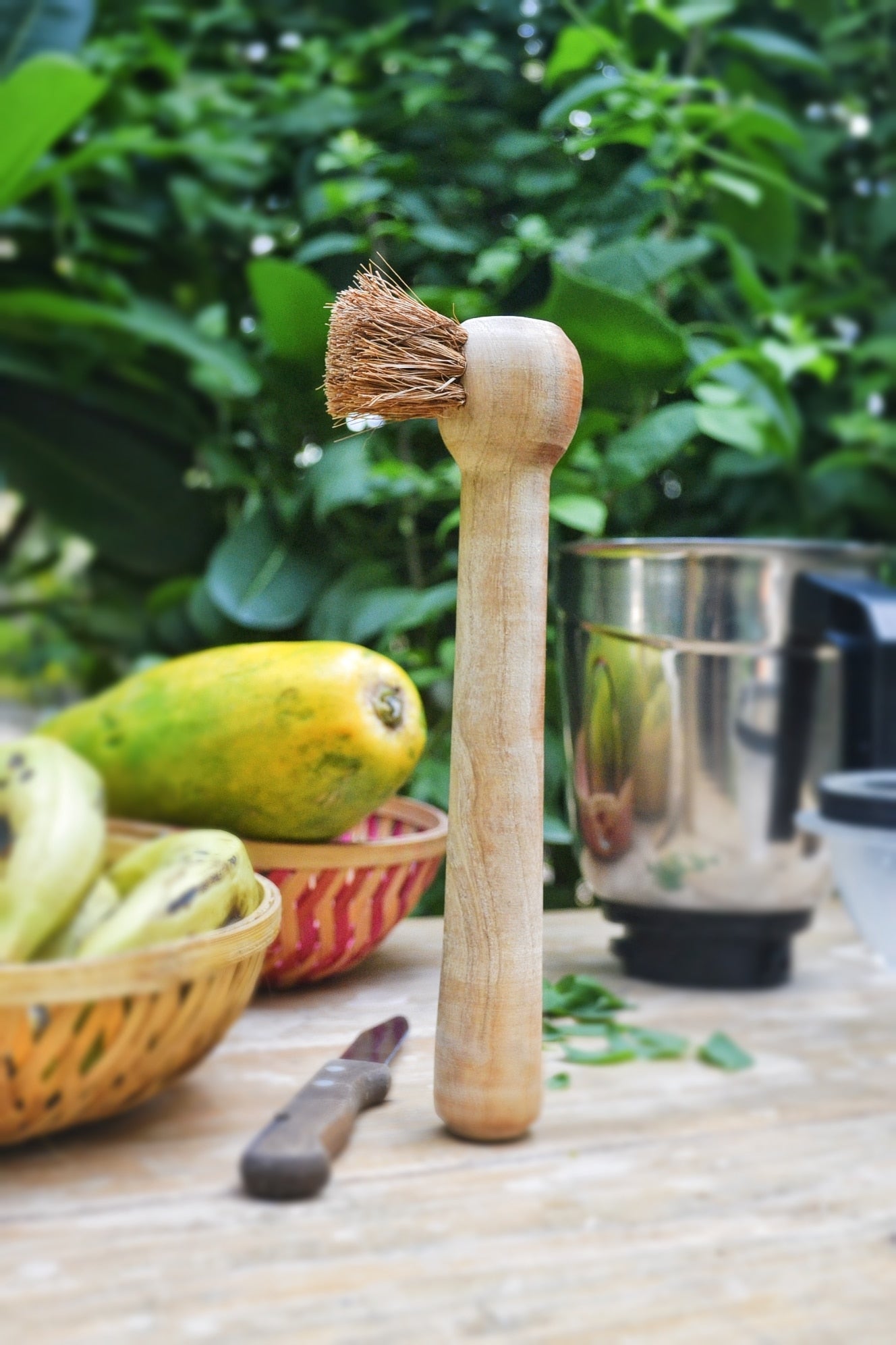 .Coconut Fiber - Dip Brush