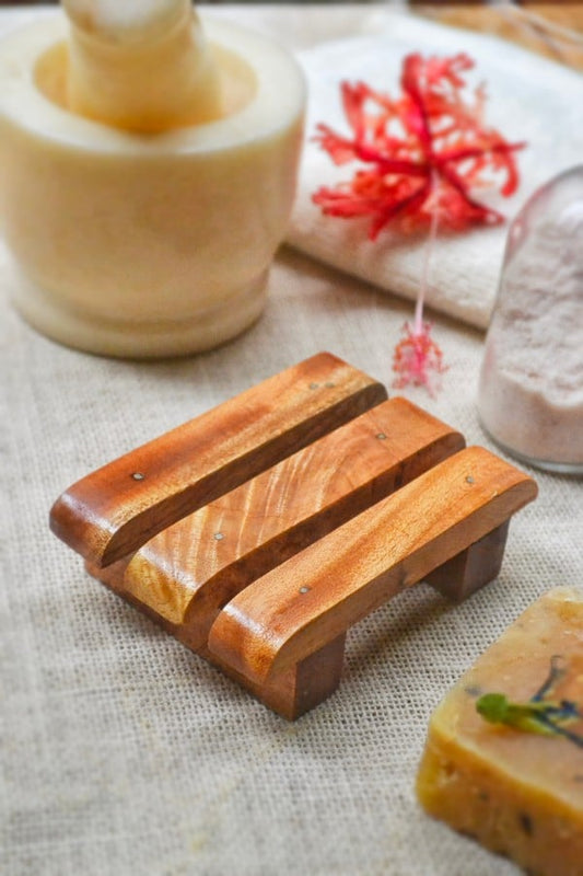 Upcycled Wooden Soap Dish