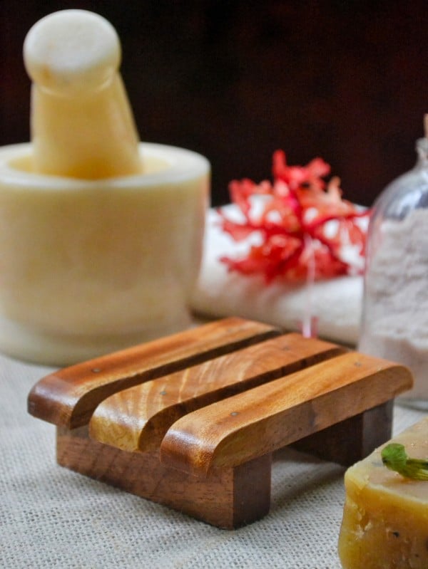 Upcycled Wooden Soap Dish