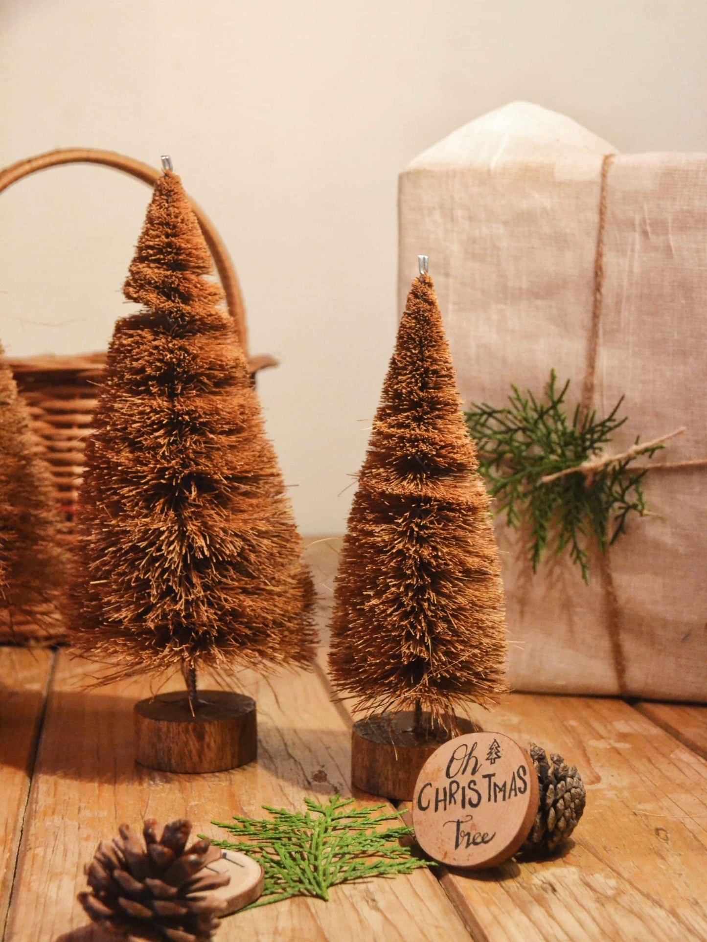 ..Handcrafted Coir Christmas Tree