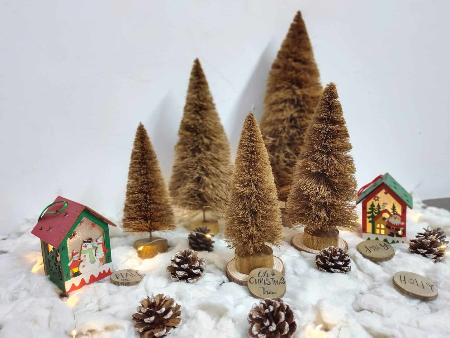 ..Handcrafted Coir Christmas Tree