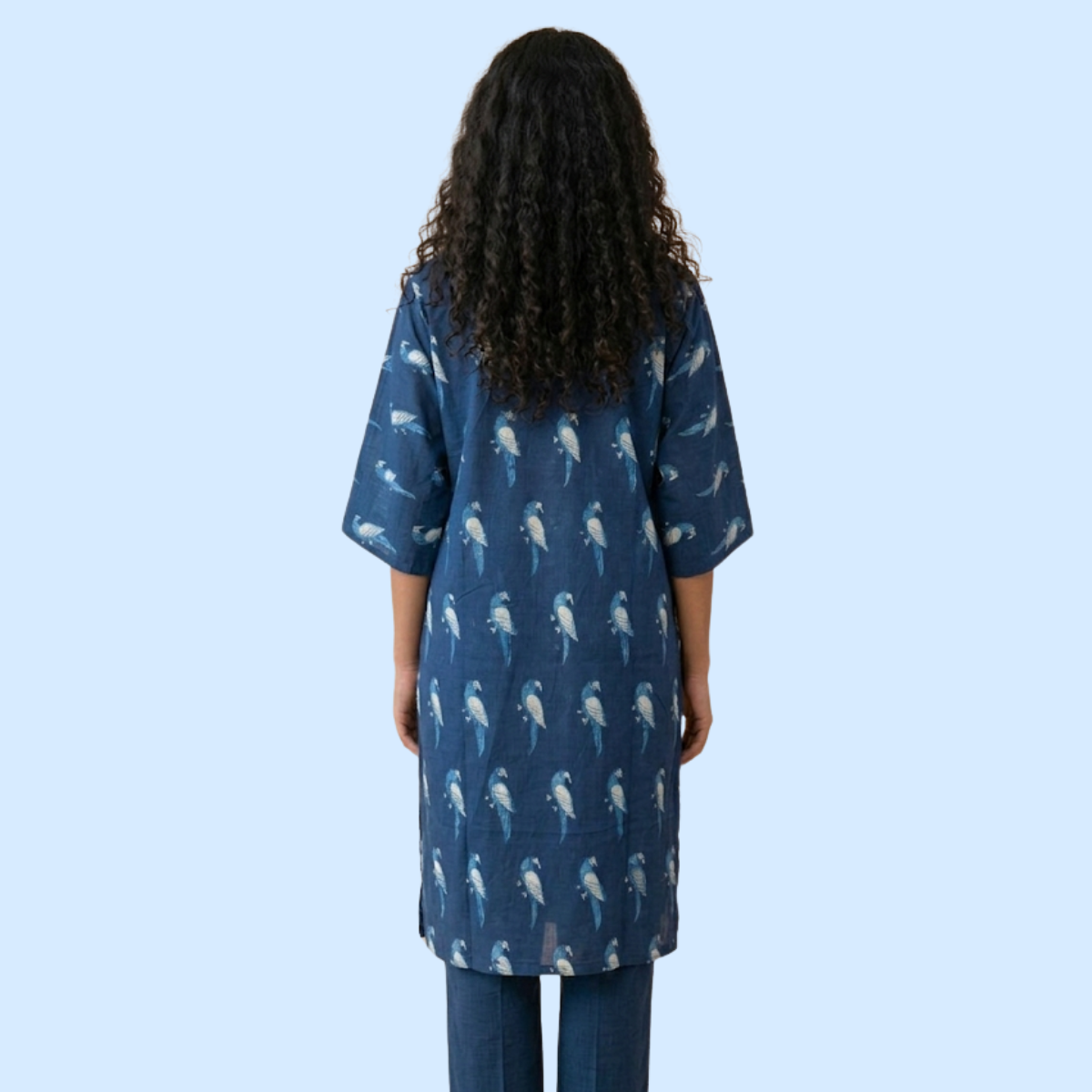 Indigo Dye Kurta
