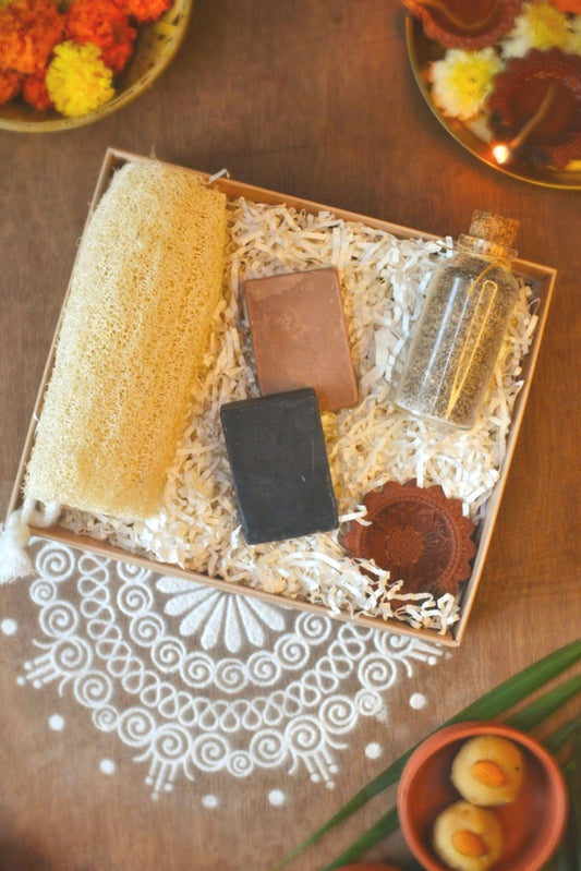 Almitra Sustainables Eco-Friendly Self-Care Gift Hamper | Sustainable Festive Gifting